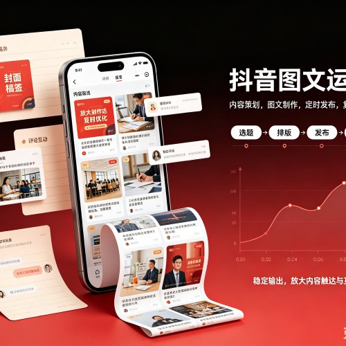阳东抖音图文代运营服务